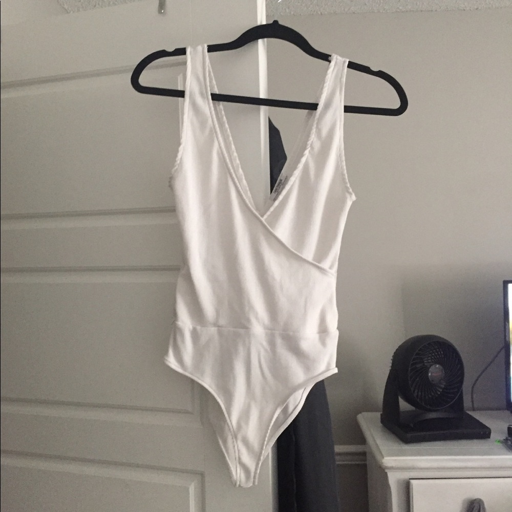 Zara ribbed bodysuit